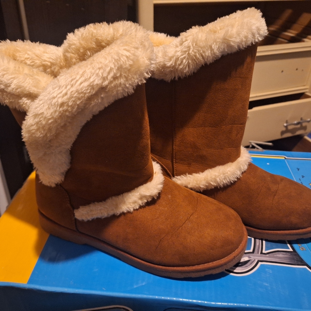 Women's Calistoga Sherpa Lined Winter Boots Size 10